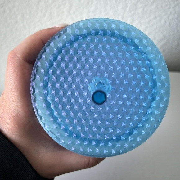 Starbucks Venti Studded Matte Mermaid Ombre Purple Blue Tumbler - Picture 3 of 6